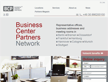 Tablet Screenshot of bc-partners.net